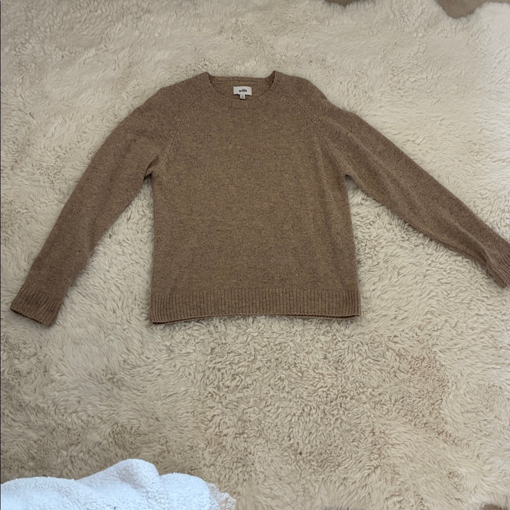 Jack Wills Tan Crewneck Sweater